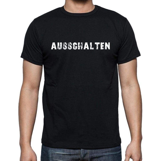 Ausschalten Mens Short Sleeve Round Neck T-Shirt - Casual