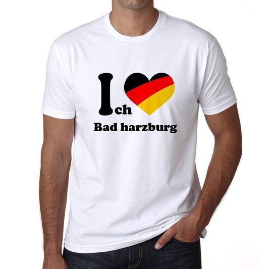 Bad Harzburg Mens Short Sleeve Round Neck T-Shirt 00005 - Casual