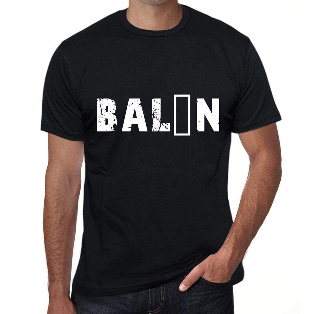 Balón Mens T Shirt Black Birthday Gift 00550 - Black / Xs - Casual