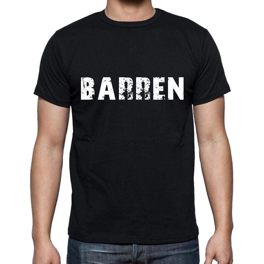 Barren Mens Short Sleeve Round Neck T-Shirt 00004 - Casual