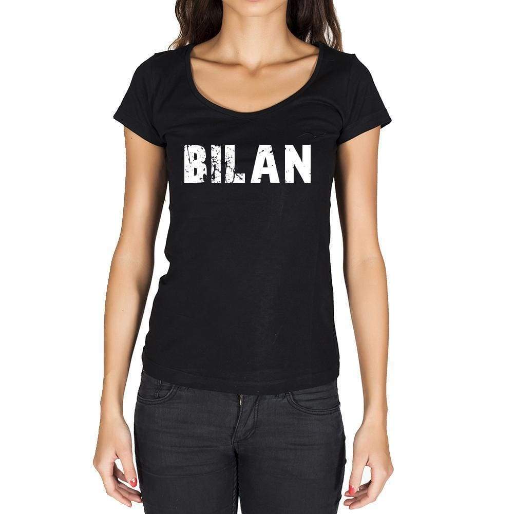 Bilan French Dictionary Womens Short Sleeve Round Neck T-Shirt 00010 - Casual