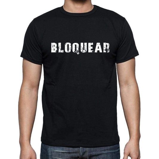 Bloquear Mens Short Sleeve Round Neck T-Shirt - Casual