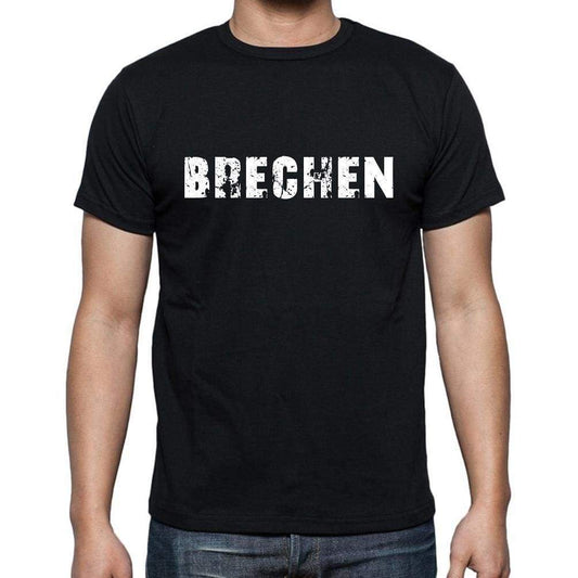 Brechen Mens Short Sleeve Round Neck T-Shirt - Casual