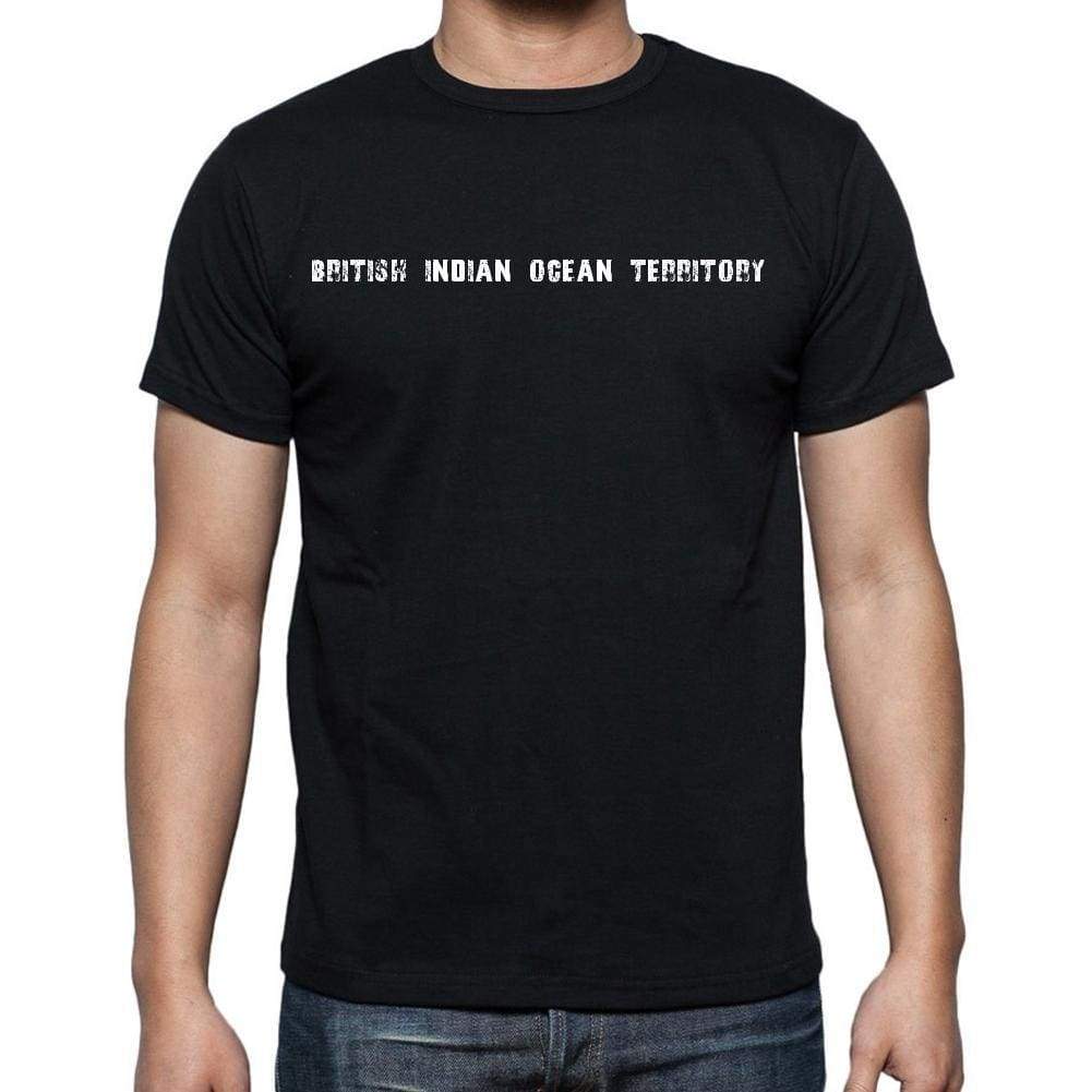 British Indian Ocean Territory T-Shirt For Men Short Sleeve Round Neck Black T Shirt For Men - T-Shirt