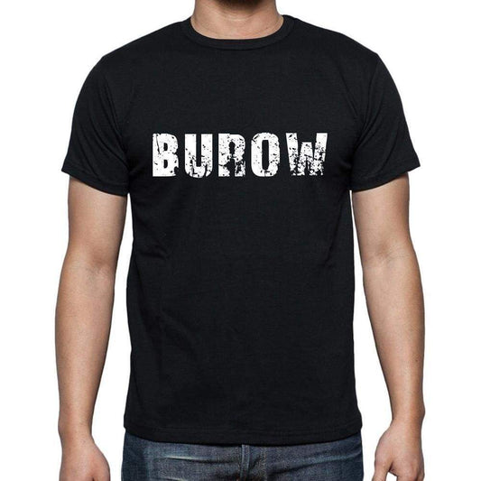 Burow Mens Short Sleeve Round Neck T-Shirt 00003 - Casual