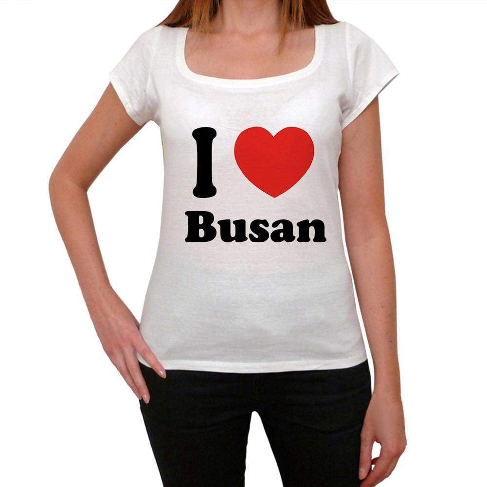 Busan T Shirt Woman Traveling In Visit Busan Womens Short Sleeve Round Neck T-Shirt 00031 - T-Shirt