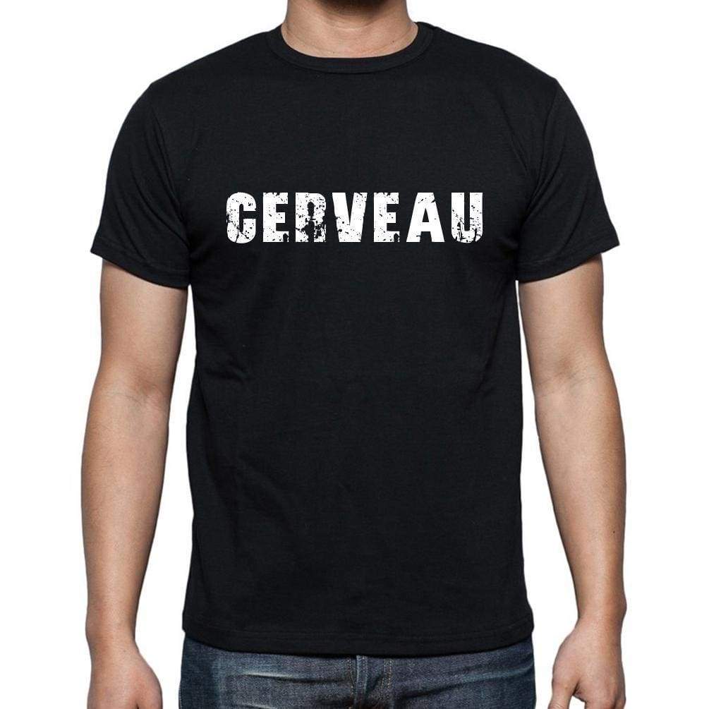 Cerveau French Dictionary Mens Short Sleeve Round Neck T-Shirt 00009 - Casual