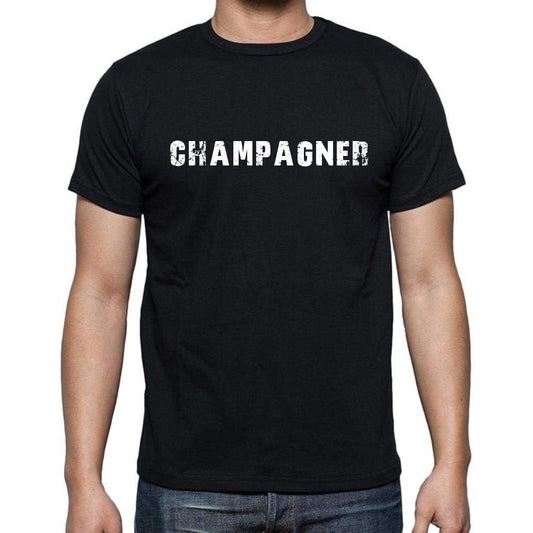Champagner Mens Short Sleeve Round Neck T-Shirt - Casual