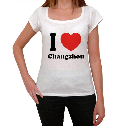 Changzhou T Shirt Woman Traveling In Visit Changzhou Womens Short Sleeve Round Neck T-Shirt 00031 - T-Shirt