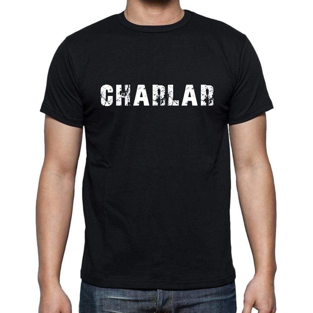 Charlar Mens Short Sleeve Round Neck T-Shirt - Casual