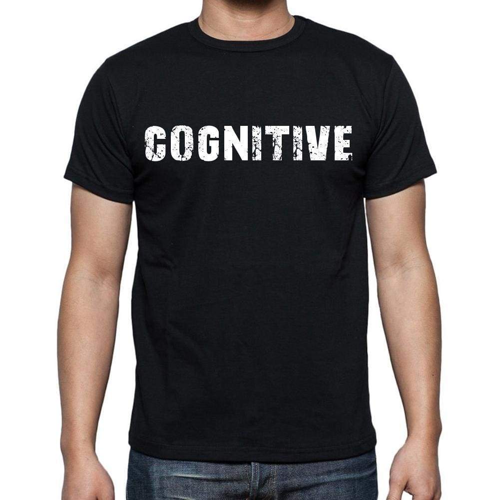 Cognitive Mens Short Sleeve Round Neck T-Shirt Black T-Shirt En
