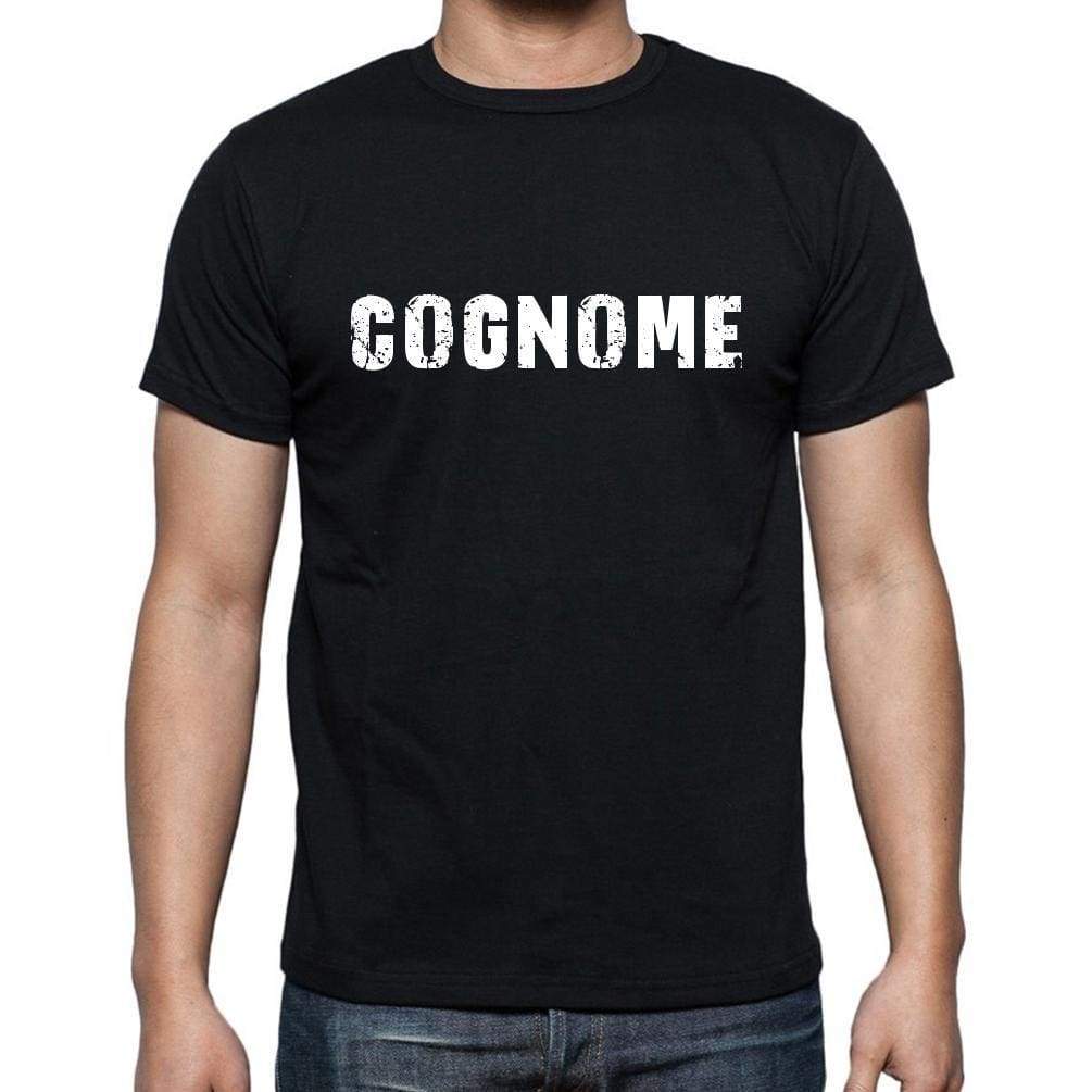 Cognome Mens Short Sleeve Round Neck T-Shirt 00017 - Casual