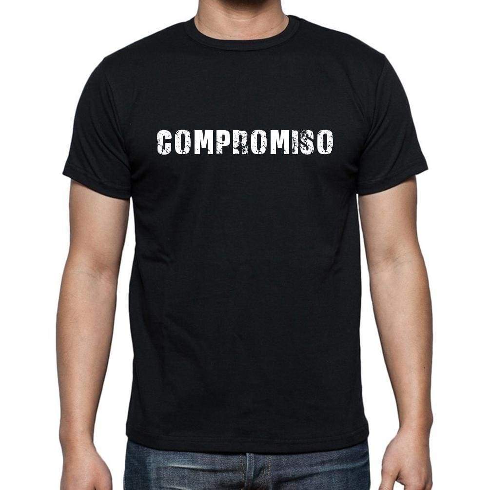 Compromiso Mens Short Sleeve Round Neck T-Shirt - Casual
