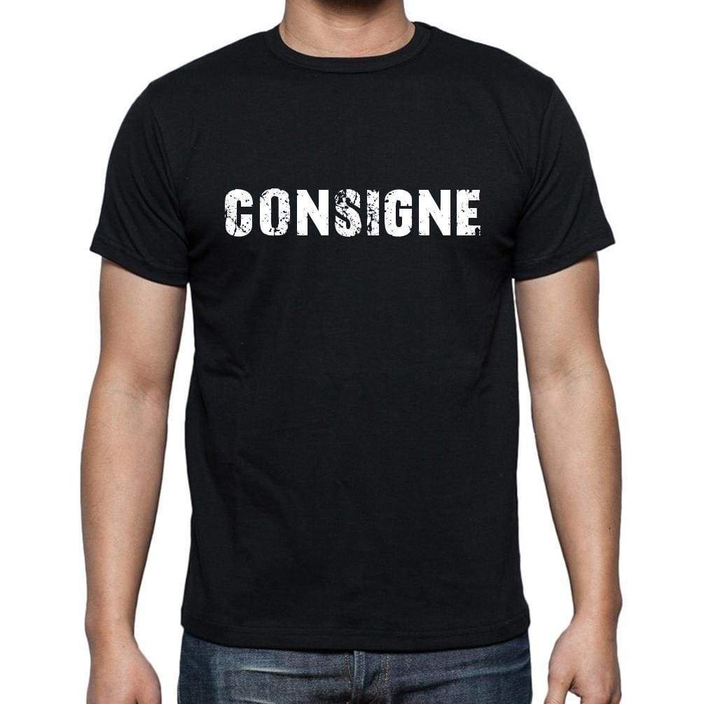 Consigne French Dictionary Mens Short Sleeve Round Neck T-Shirt 00009 - Casual