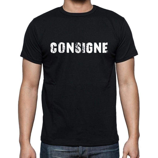 Consigne French Dictionary Mens Short Sleeve Round Neck T-Shirt 00009 - Casual