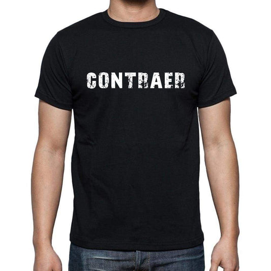 Contraer Mens Short Sleeve Round Neck T-Shirt - Casual