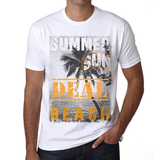 Deal Mens Short Sleeve Round Neck T-Shirt - Casual