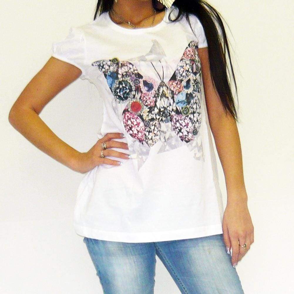 Diamonds: Womens Tunic Short-Sleeve One In The City 00271