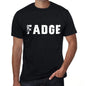 Fadge Mens Retro T Shirt Black Birthday Gift 00553 - Black / Xs - Casual