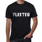 fleeted Mens Vintage T shirt Black Birthday Gift 00555 - Ultrabasic