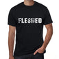fleshed Mens Vintage T shirt Black Birthday Gift 00555 - Ultrabasic