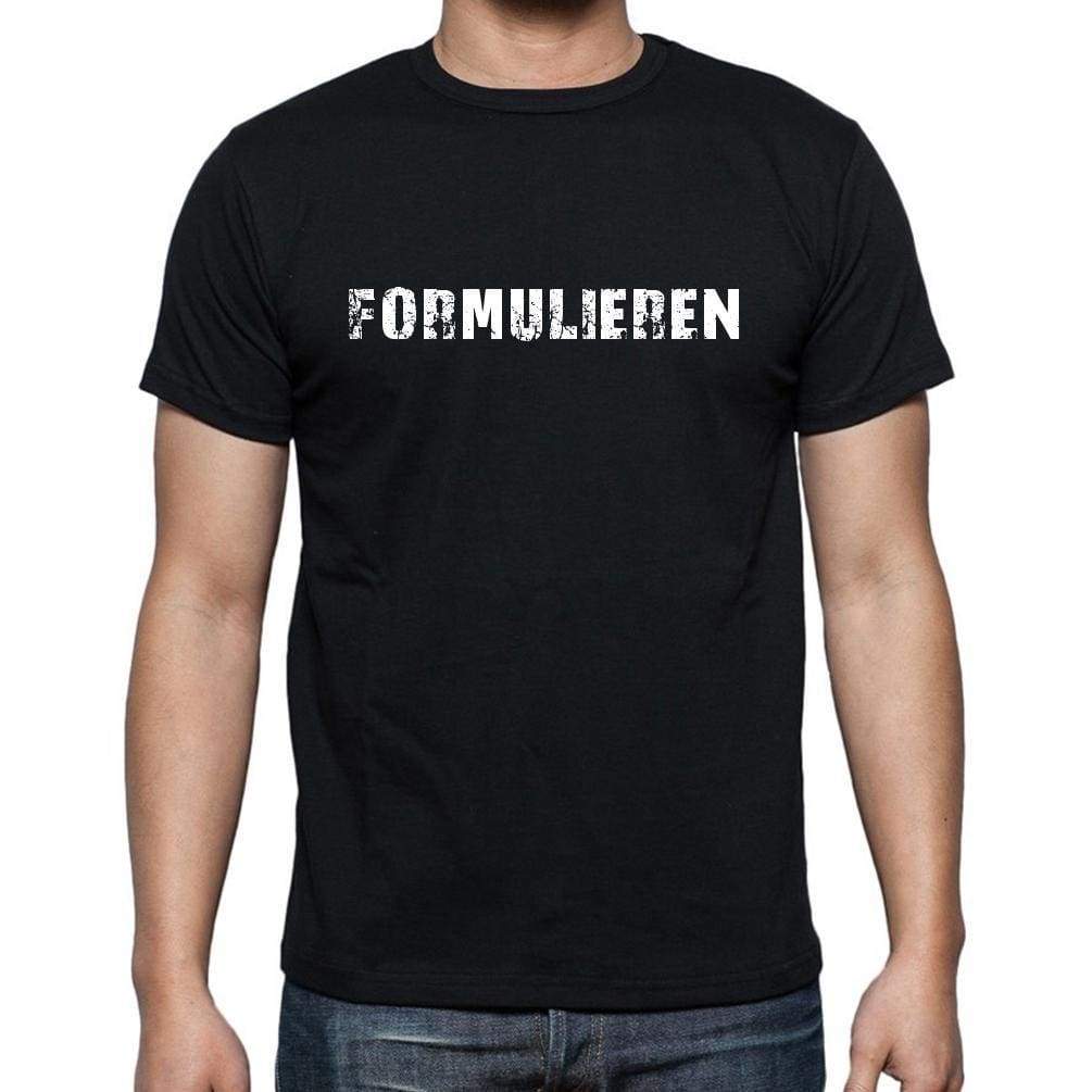 Formulieren Mens Short Sleeve Round Neck T-Shirt - Casual