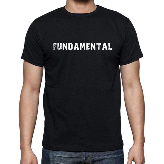 Fundamental Mens Short Sleeve Round Neck T-Shirt - Casual