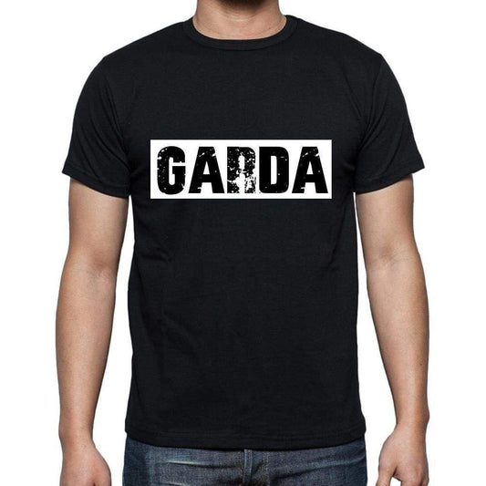 Garda T Shirt Mens T-Shirt Occupation S Size Black Cotton - T-Shirt
