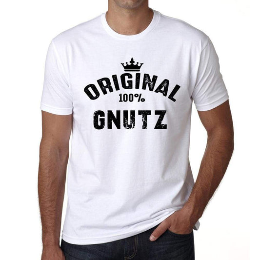 Gnutz Mens Short Sleeve Round Neck T-Shirt - Casual
