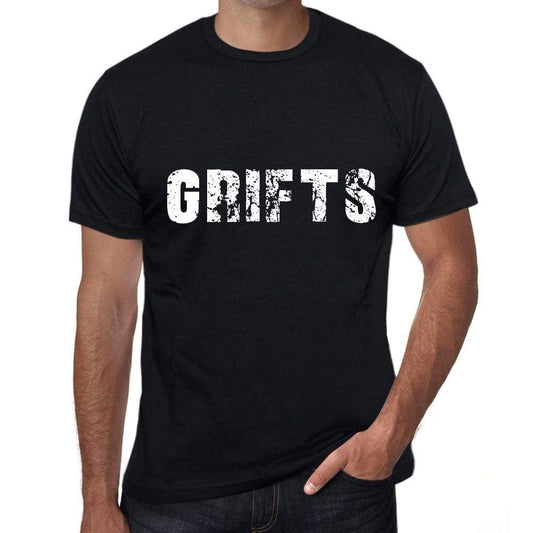 Grifts Mens Vintage T Shirt Black Birthday Gift 00554 - Black / Xs - Casual