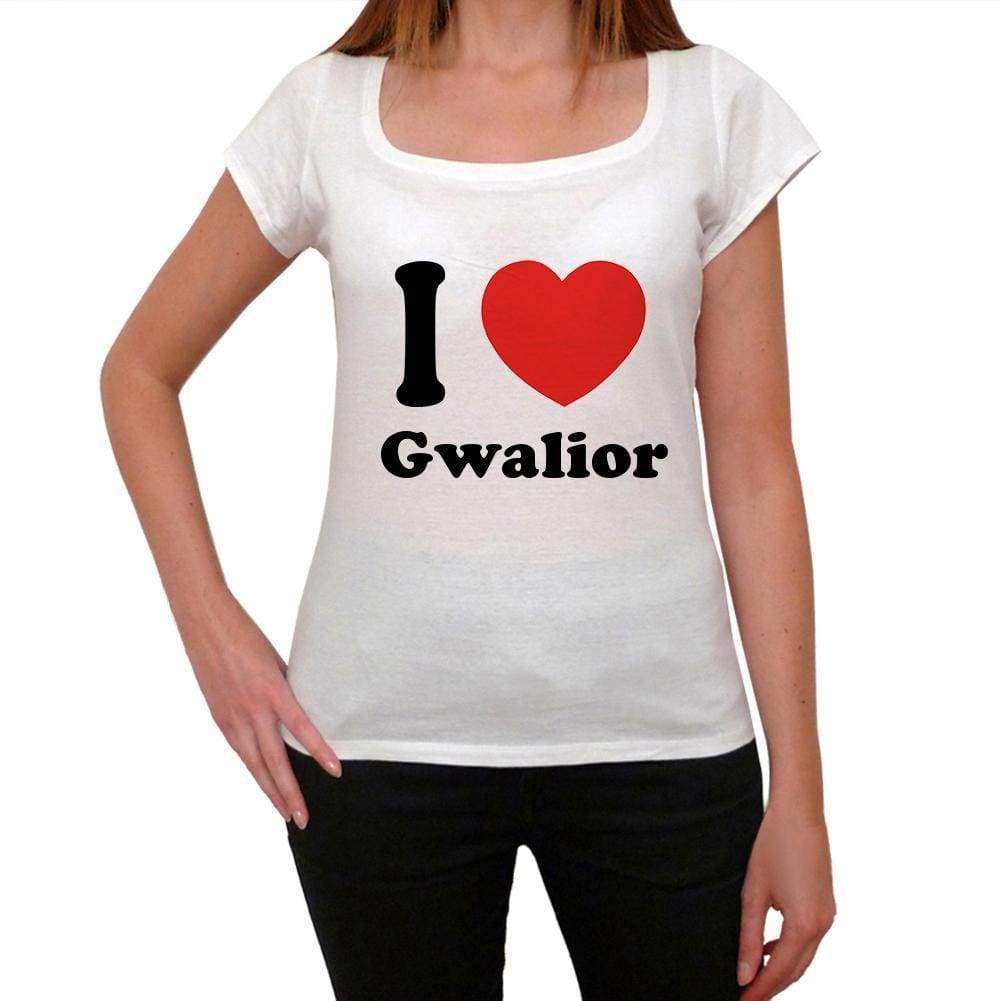 Gwalior T Shirt Woman Traveling In Visit Gwalior Womens Short Sleeve Round Neck T-Shirt 00031 - T-Shirt