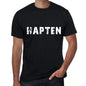 Hapten Mens Vintage T Shirt Black Birthday Gift 00554 - Black / Xs - Casual