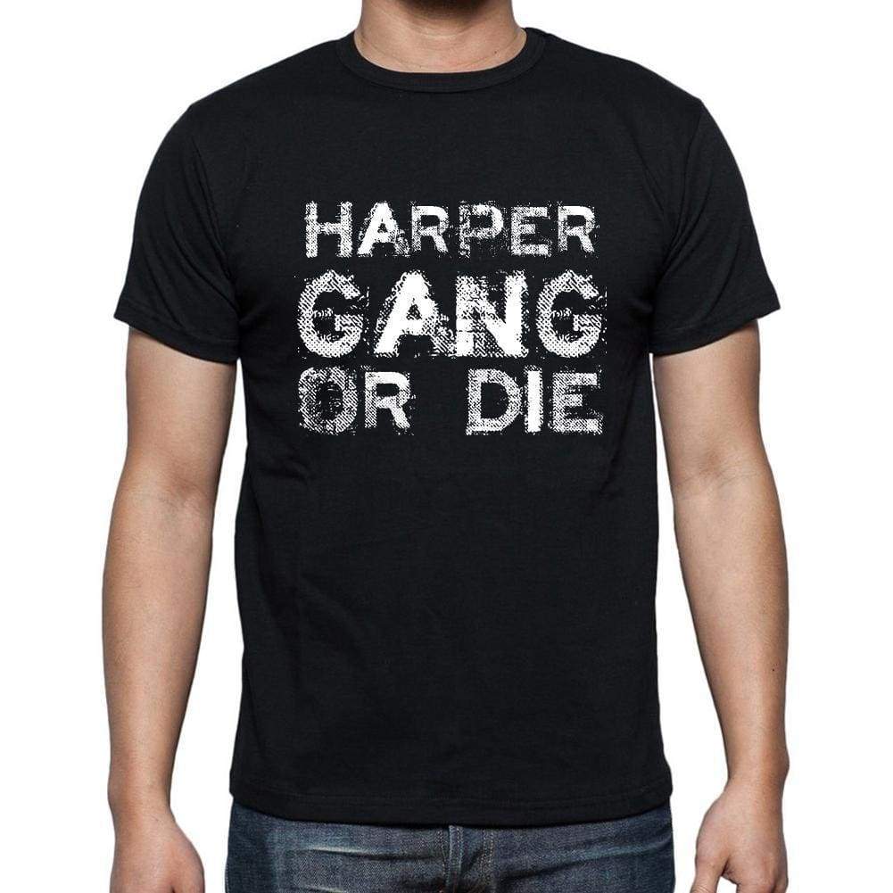 Harper Family Gang Tshirt Mens Tshirt Black Tshirt Gift T-Shirt 00033 - Black / S - Casual