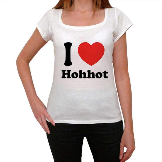 Hohhot T Shirt Woman Traveling In Visit Hohhot Womens Short Sleeve Round Neck T-Shirt 00031 - T-Shirt
