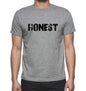 Honest Grey Mens Short Sleeve Round Neck T-Shirt 00018 - Grey / S - Casual