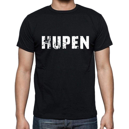 Hupen Mens Short Sleeve Round Neck T-Shirt - Casual