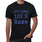 Im Like 100% Rare Black Mens Short Sleeve Round Neck T-Shirt Gift T-Shirt 00325 - Black / S - Casual
