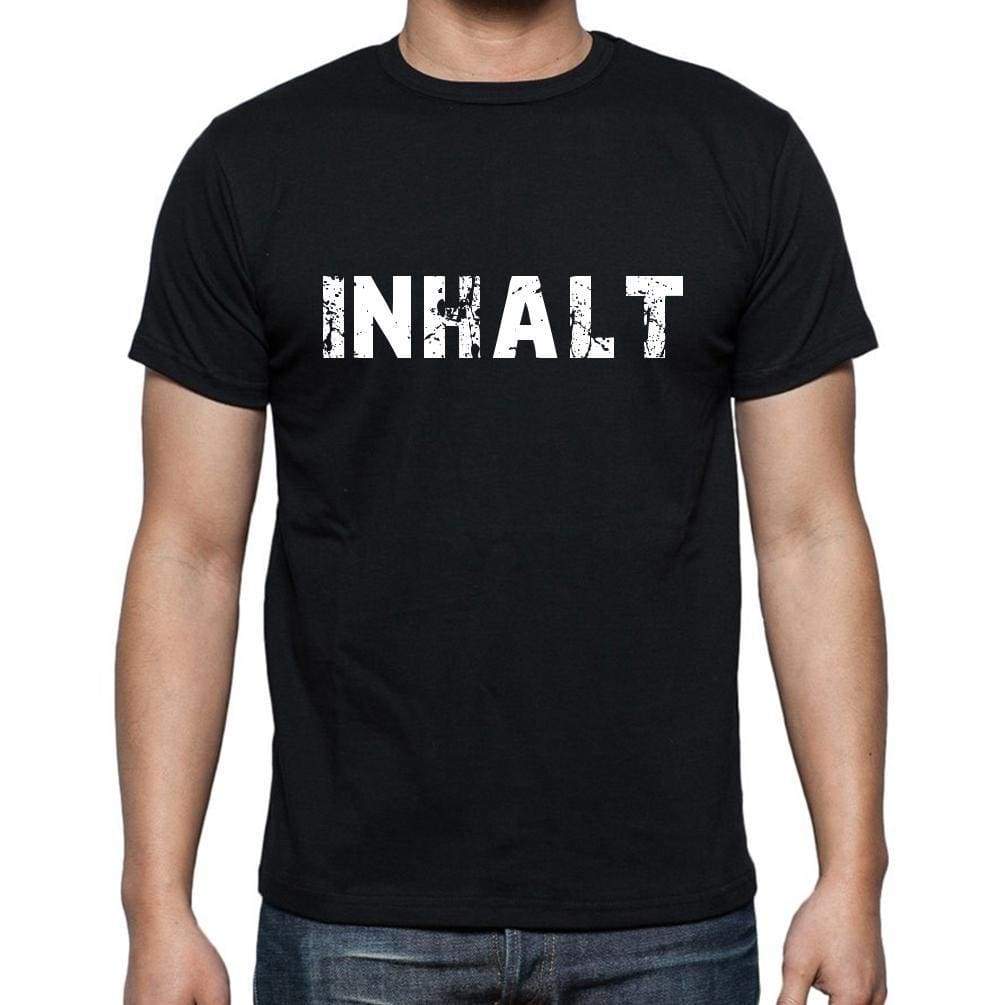 Inhalt Mens Short Sleeve Round Neck T-Shirt - Casual