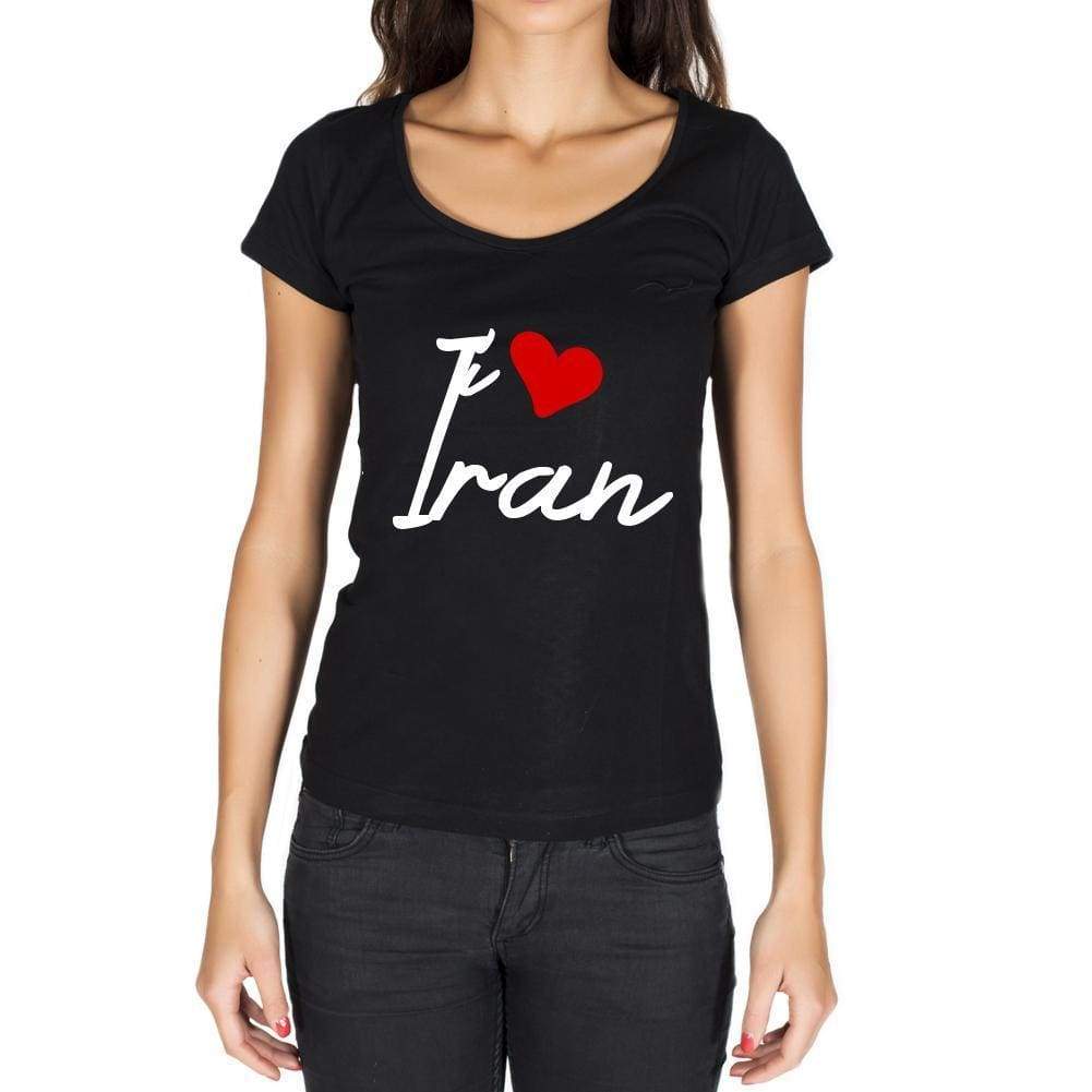 Iran Womens Short Sleeve Round Neck T-Shirt - Casual