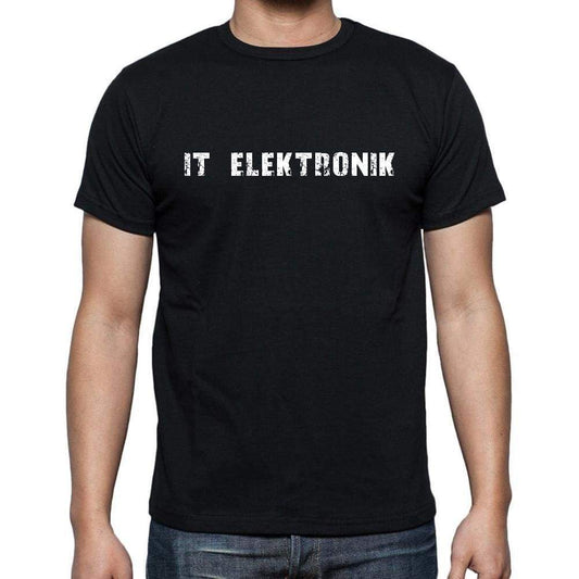 It Elektronik Mens Short Sleeve Round Neck T-Shirt 00022 - Casual