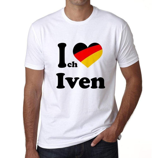 Iven Mens Short Sleeve Round Neck T-Shirt 00005 - Casual