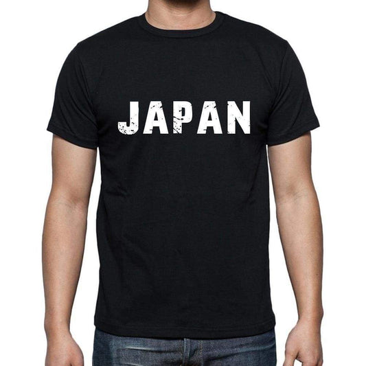 Japan Mens Short Sleeve Round Neck T-Shirt - Casual
