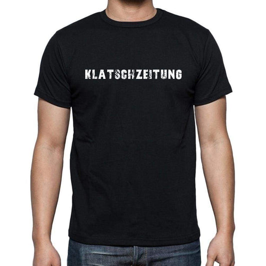 Klatschzeitung Mens Short Sleeve Round Neck T-Shirt - Casual