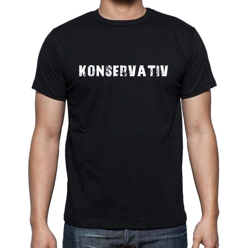 Konservativ Mens Short Sleeve Round Neck T-Shirt - Casual