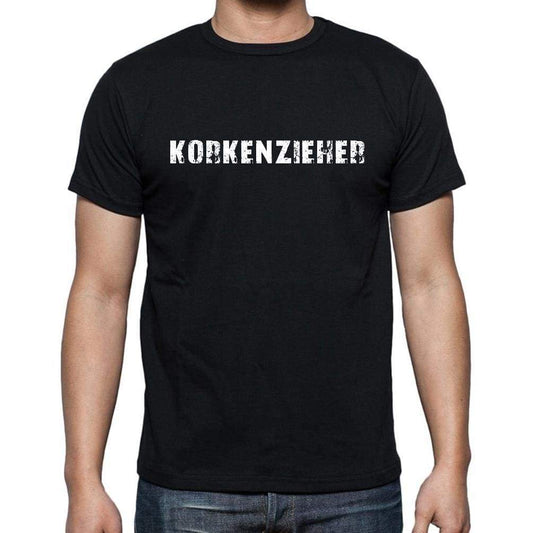 Korkenzieher Mens Short Sleeve Round Neck T-Shirt - Casual