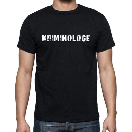 Kriminologe Mens Short Sleeve Round Neck T-Shirt 00022 - Casual