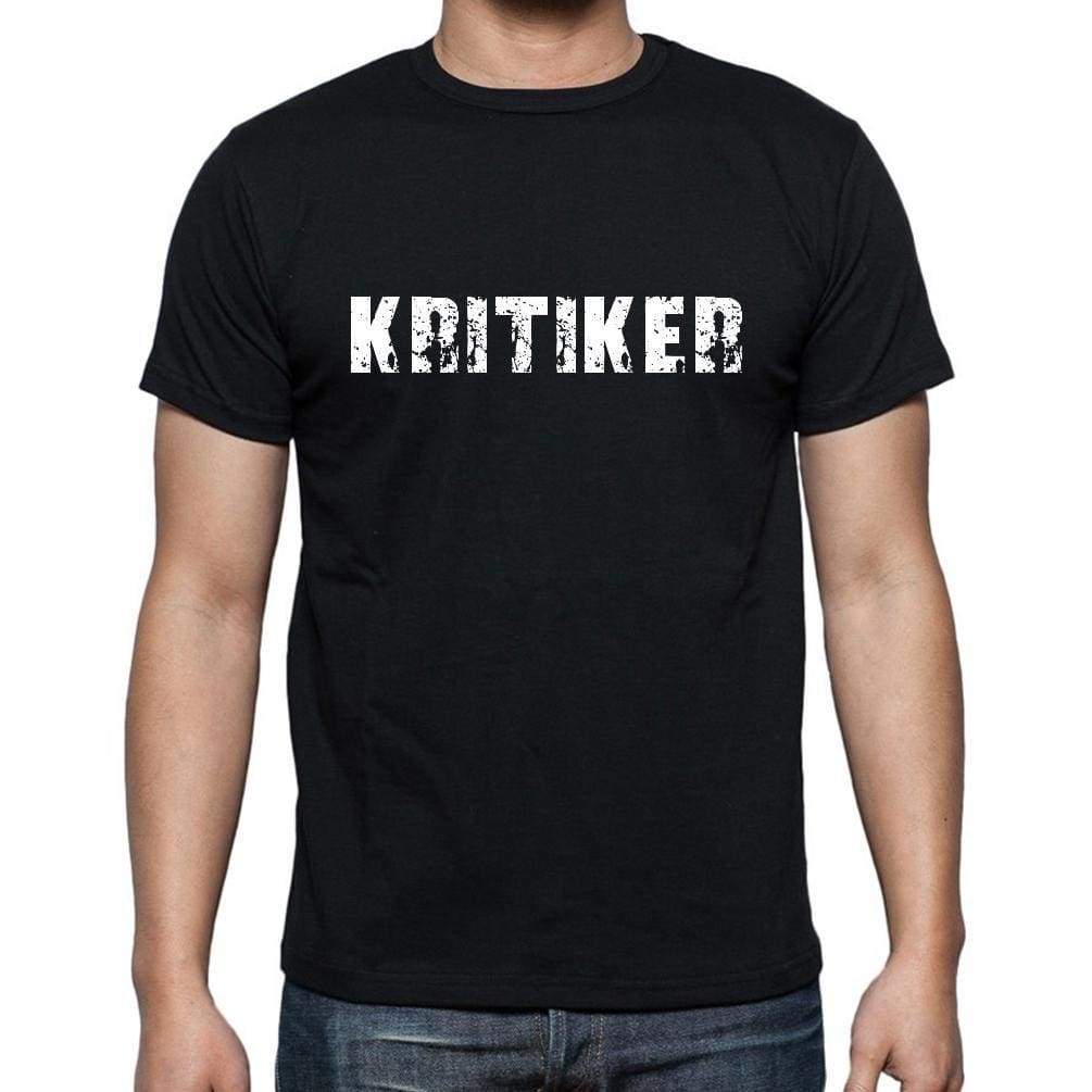 Kritiker Mens Short Sleeve Round Neck T-Shirt - Casual