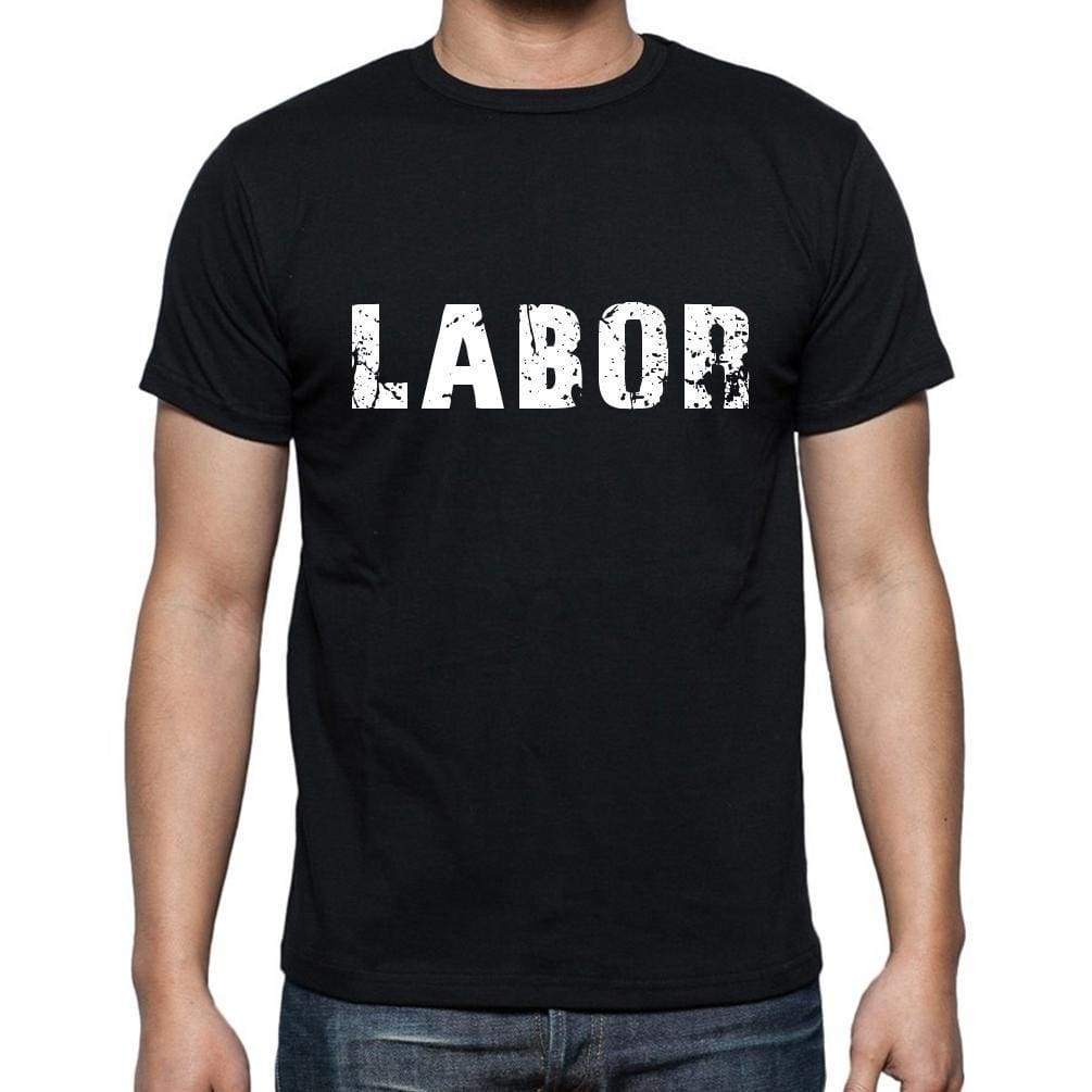Labor Mens Short Sleeve Round Neck T-Shirt - Casual