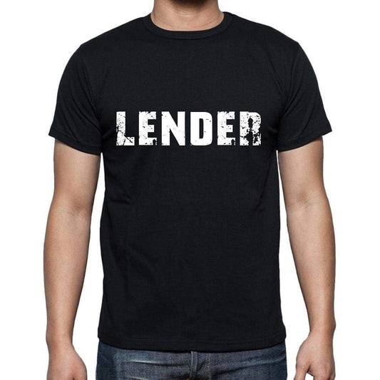 Lender Mens Short Sleeve Round Neck T-Shirt 00004 - Casual
