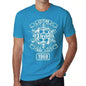 Letting Dreams Sail Since 1969 Mens T-Shirt Blue Birthday Gift 00404 - Blue / Xs - Casual